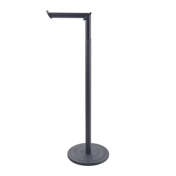 Matēti melns tērauda tualetes papīra turētājs Lava – Metaltex