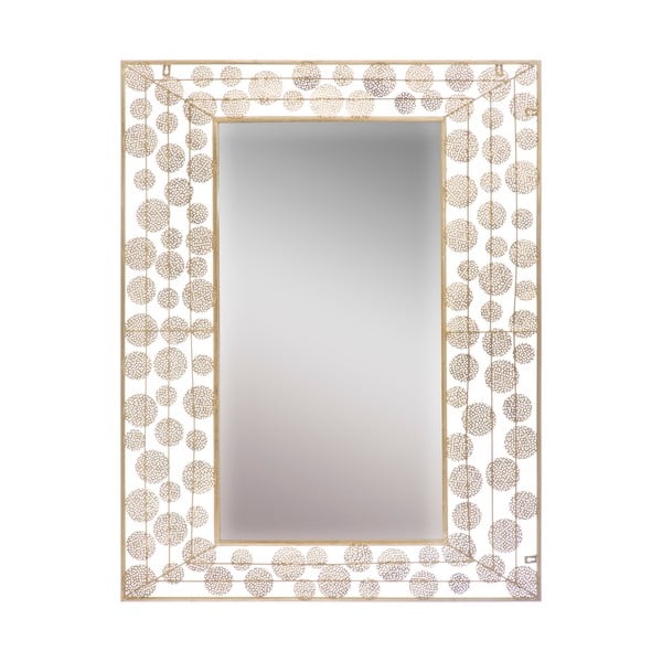Sienas spogulis zelta krāsā Mauro Ferretti Dish Glam, 85 x 110 cm