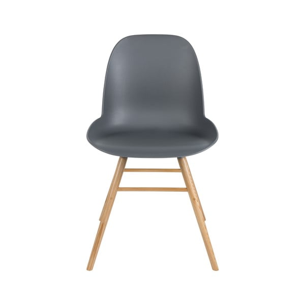 Pelēki ēdamistabas krēsli (2 gab.) Albert – Zuiver-image-2