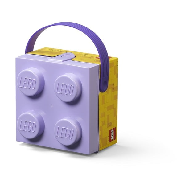 Violeta uzglabāšanas kaste ar LEGO® rokturi-image-1