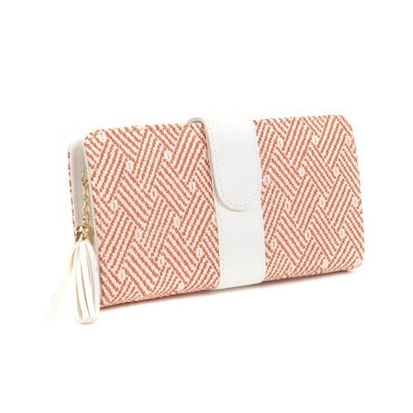 Rozā Sofia Cardoni Runno Arancio rokassomiņa-image-4