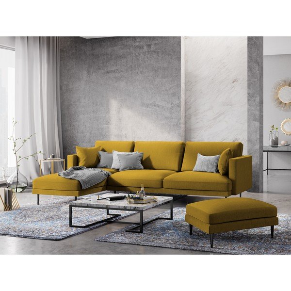 Dzeltens pufs Milo Casa Piero-image-1