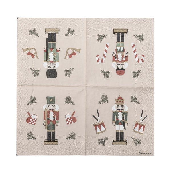 Papīra salvetes (20 gab.) 25x25 cm Jolly – Bloomingville-image-4