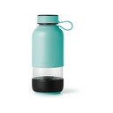 Tirkīzzila stikla pudele ceļojumiem 500 ml To Go – Lékué