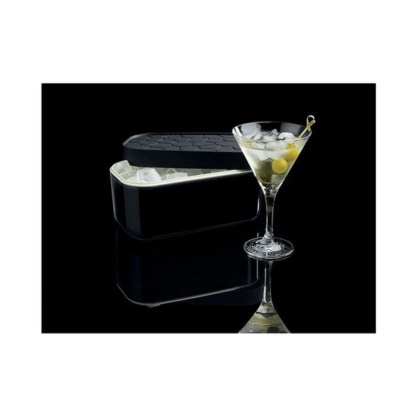 Melna dzesēšanas kaste ar ledus taisītāju Lékué Ice-image-4