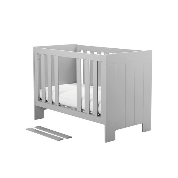 Pinio Calmo maināmā gultiņa, pelēka, 140 x 70 cm-image-3