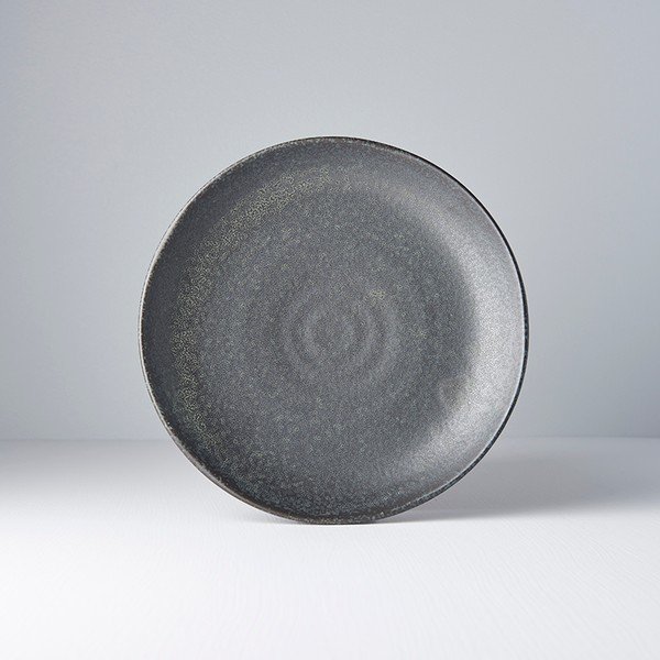 Melns keramikas šķīvis MIJ BB, ø 24,5 cm-image-3