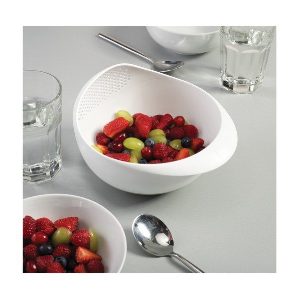 Balta bļoda ar sietu Joseph Joseph Prep&Serve, garums 29 cm-image-2