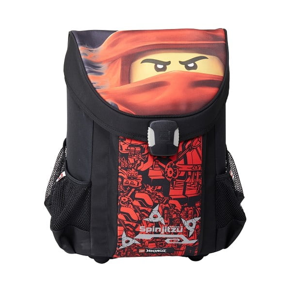Sarkans mugursomas, sporta somas un penāļa komplekts LEGO® Ninjago Easy-image-2