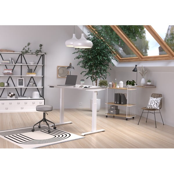 Darba galds ar elektriski regulējamu augstumu 80x140 cm Jet – Germania-image-1