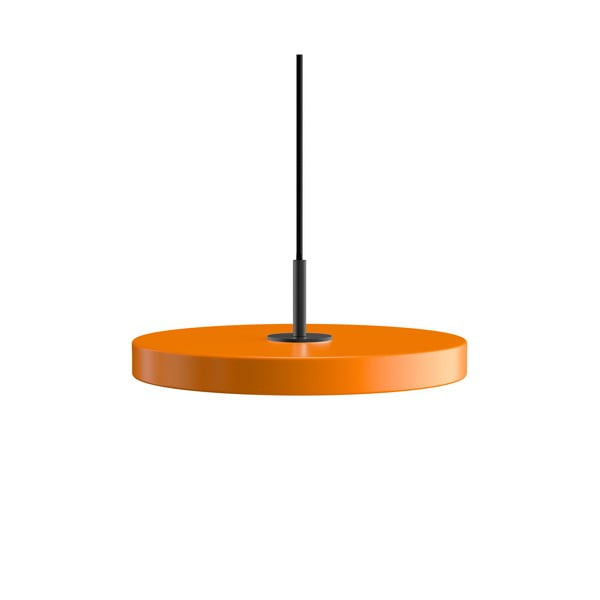 Oranža LED piekaramā lampa ar metāla abažūru ø 31 cm Asteria Mini – UMAGE