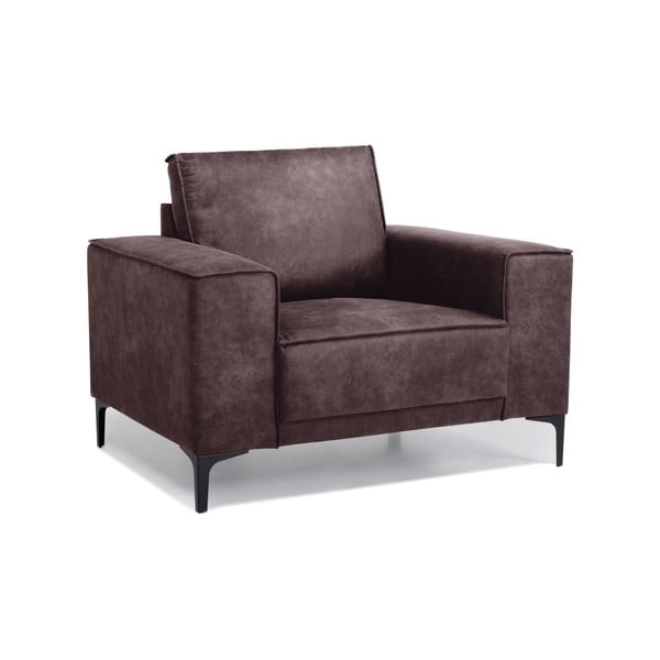 Šokolādes brūns mākslīgās ādas krēsls Scandic Copenhagen Preston