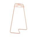 Lašrozā tērauda drēbju pakaramais statīvs 118x160x57 cm Hang-On – Spinder Design