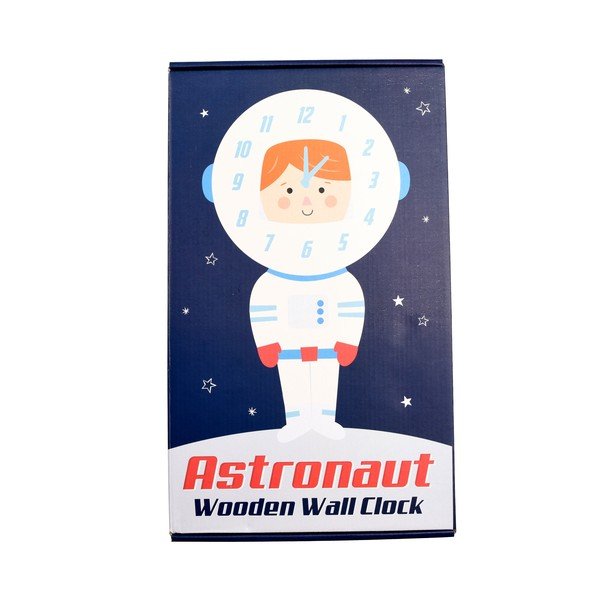 Bērnu koka sienas pulkstenis Rex London Astronaut-image-2