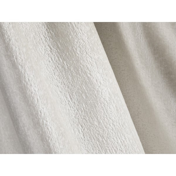 Krēmkrāsas polsterēta divvietīga gulta ar veļas kasti un redelēm 180x200 cm Lupine – Micadoni Home-image-4