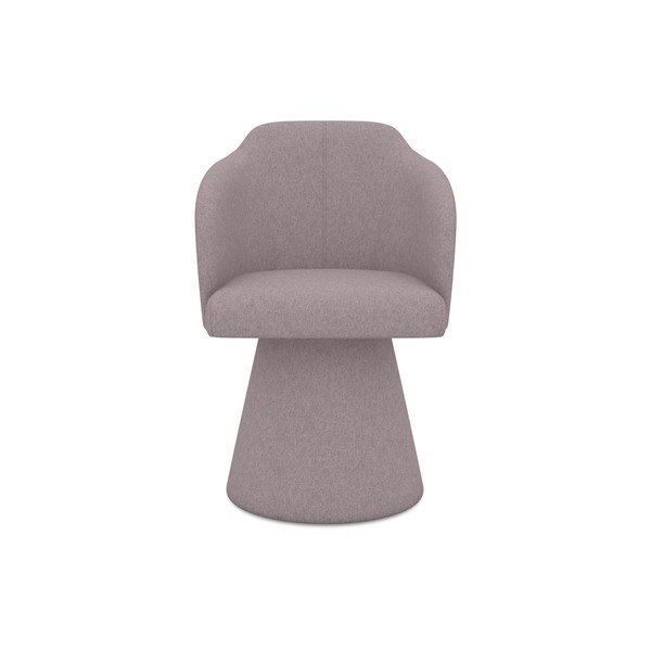 Gaiši violets polsterēts ēdamistabas krēsls Kanoa – Makamii-image-1