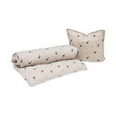 Gaiši pelēka kokvilnas bērnu gultas veļa bērnu gultiņai 70x100 cm Toucan – OYOY Mini