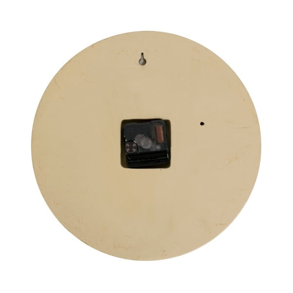 Smilšu brūns sienas pulkstenis Karlsson Petra, ø 30 cm-image-3