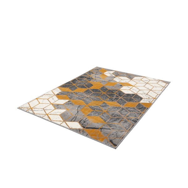 Okera dzeltens/pelēks paklājs 200x280 cm Soft – FD-image-4