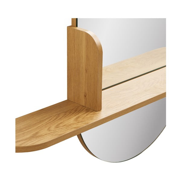 Sienas spogulis ar plauktu 92x94,5 cm Barco – House Nordic-image-4