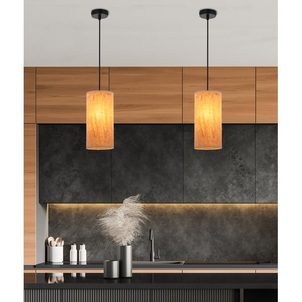 Dabīga toņa piekaramā lampa ø 12 cm Aragona – Candellux Lighting-image-1