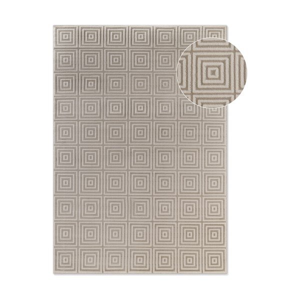 Bēšs/krēmkrāsas paklājs 120x170 cm Perles Tourmaline – Elle Decoration