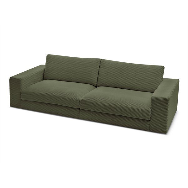 Zaļš velveta dīvāns 274 cm Leonard – Bobochic Paris-image-4