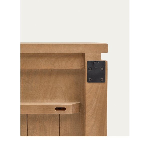 Dabīga toņa mango masīvkoka gultas galvgalis 180x95 cm Licia – Kave Home-image-3