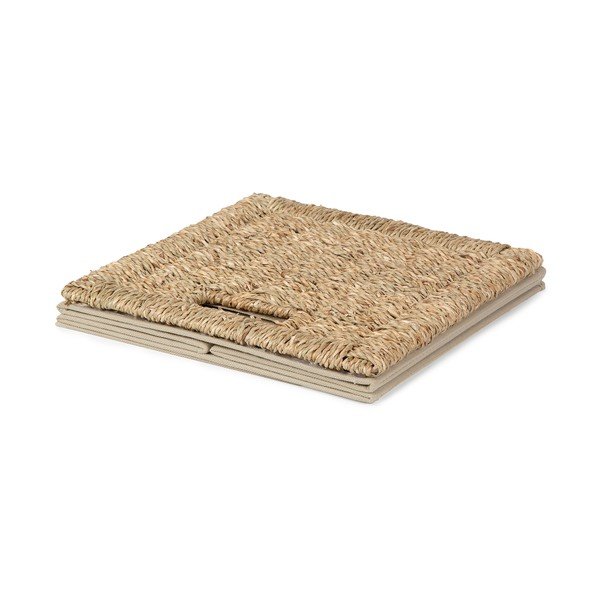 Dabīga toņa uzglabāšanas kaste no jūraszāles 30x30x30 cm – Compactor-image-4