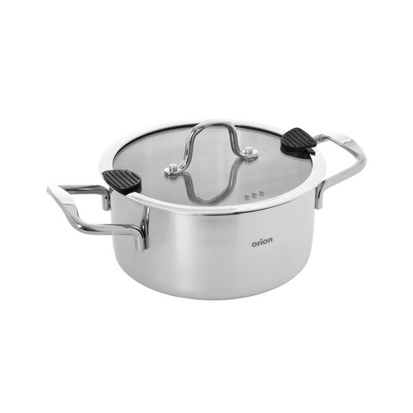 Nerūsējošā tērauda katls ar vāku 1,2 l Venice – Orion