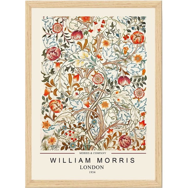 Plakāts rāmī 35x45 cm William Morris – Wallity