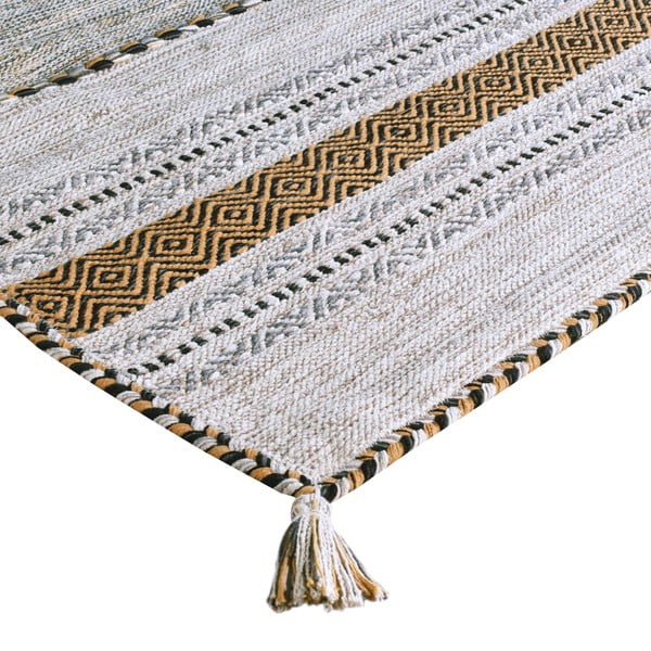 Bēšs kokvilnas paklājs Webtappeti Antique Kilim, 120 x 180 cm-image-3