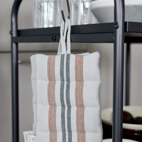 Tērauda servēšanas galdiņš uz riteņiem 37,5x52 cm Maki – OYOY Living Design-image-2