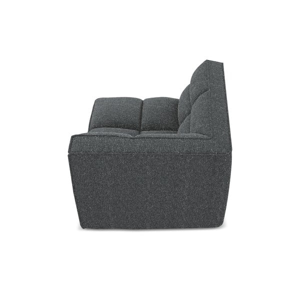 Tumši pelēka modulārā dīvāna daļa Kalai – Makamii-image-3