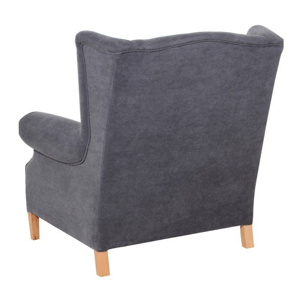 Antracīta pelēks krēsls Max Winzer Harvey Velor-image-2