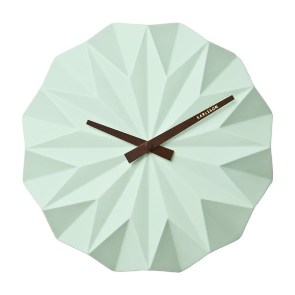 Pulkstenis Present Time Origami, piparmētra
