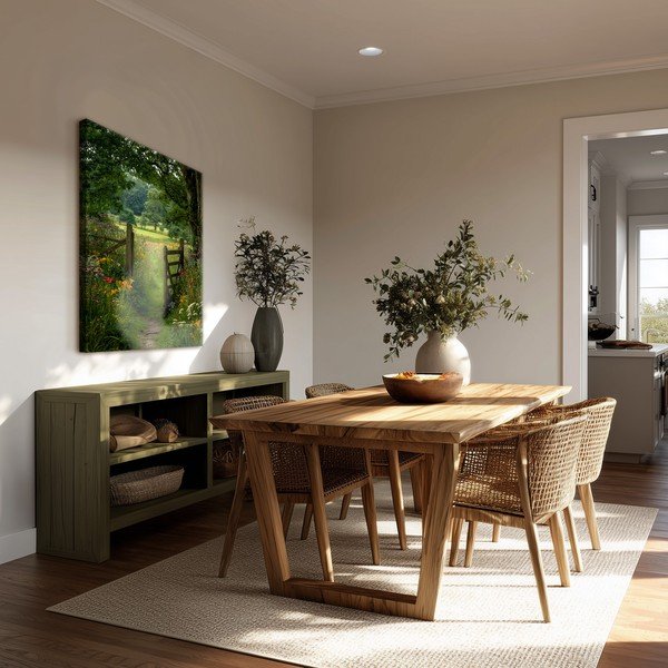 Glezna 60x80 cm Garden Gate – Styler-image-1