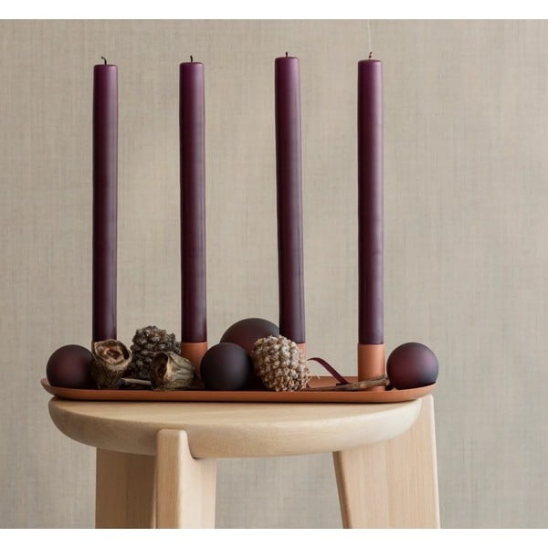 Stikla pūstas Ziemassvētku eglītes bumbiņas (2 gab.) ø 9 cm Juhla – Blomus-image-1