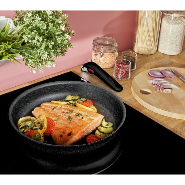 Alumīnija trauku komplekts (7 gab.) INGENIO Black stone L3998702 – Tefal-image-2