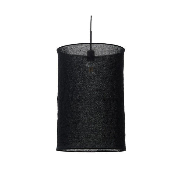 Melns abažūrs ø 40 cm Mariela – Kave Home
