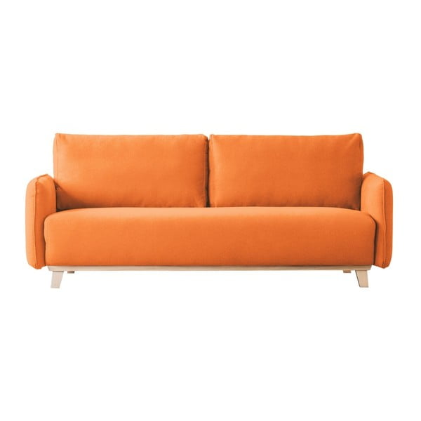 Apelsīnu trīsvietīgs dīvāns Kooko Home Bebop