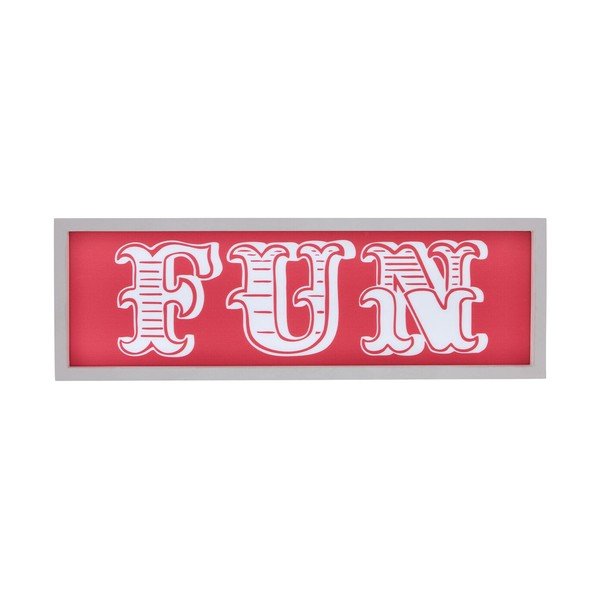 Sarkans gaismas dekors uz baterijām Fun – Premier Housewares-image-2
