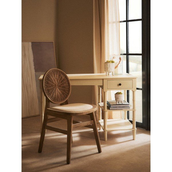 Priedes masīvkoka darba galds 55x116 cm Heritage – Premier Housewares-image-2