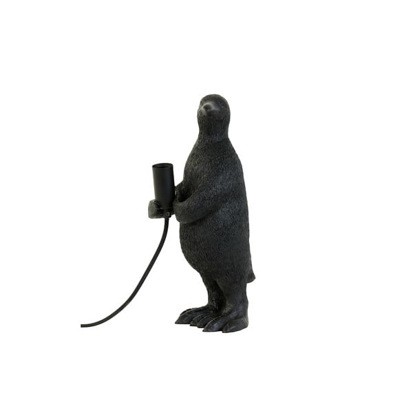 Melna galda lampa (augstums 34 cm) Penguin – Light & Living