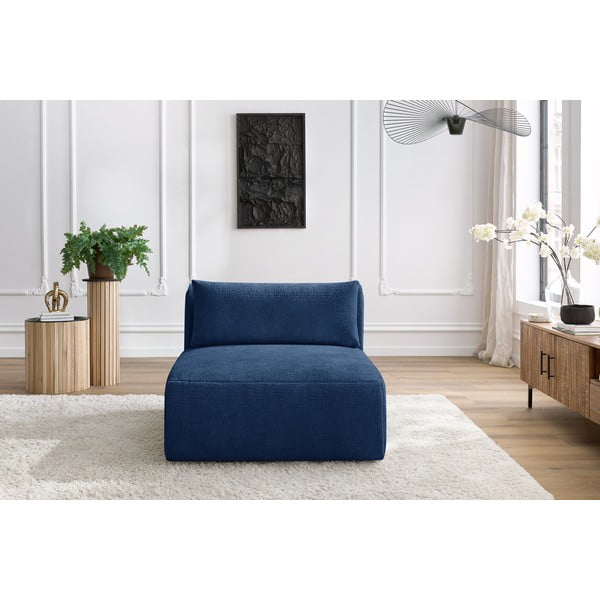 Tumši zils dīvāna modulis Jeanne – Bobochic Paris-image-1