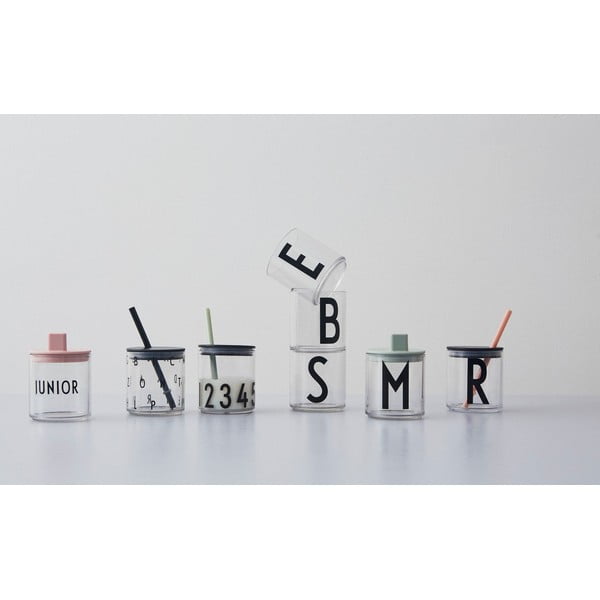 Zaļš vāciņš bērnu krūzei Design Letters, ø 7 cm-image-1