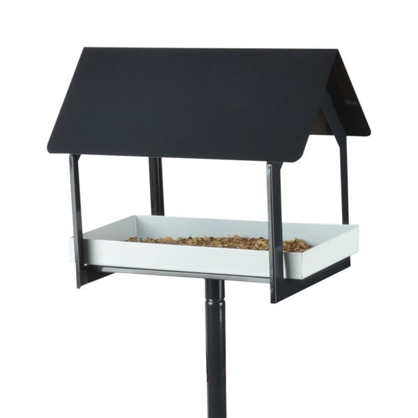 Antracīta krāsas metāla putnu būda ar smaržu Esschert Design, augstums 126 cm-image-4