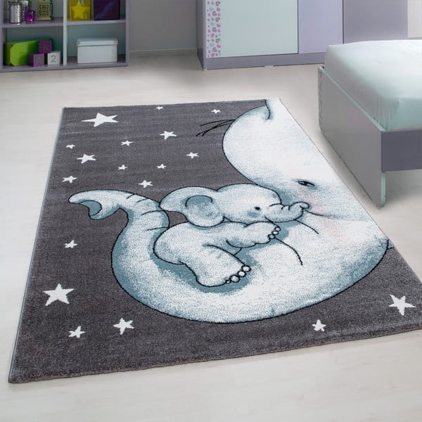 Zils/pelēks bērnu paklājs 160x230 cm Kids – Ayyildiz Carpets-image-1
