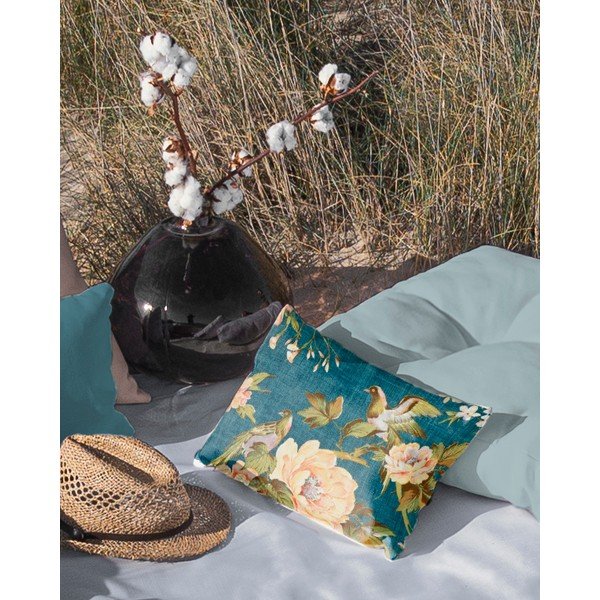 Zaļganzils spilvens Tierra Bella Birds, 50 x 35 cm-image-1