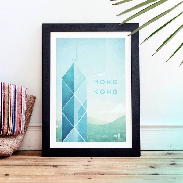 Plakāts Travelposter Hong Kong, A2-image-1